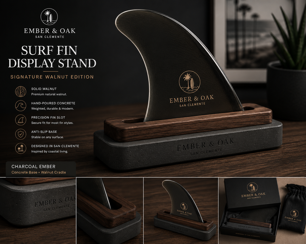 Surf Fin Display Stand