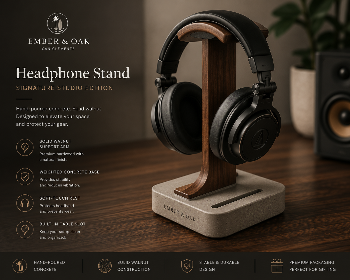 Coastal Headphone Stand